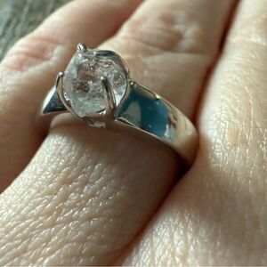 Sterling Silver Rutilated Quartz Ring